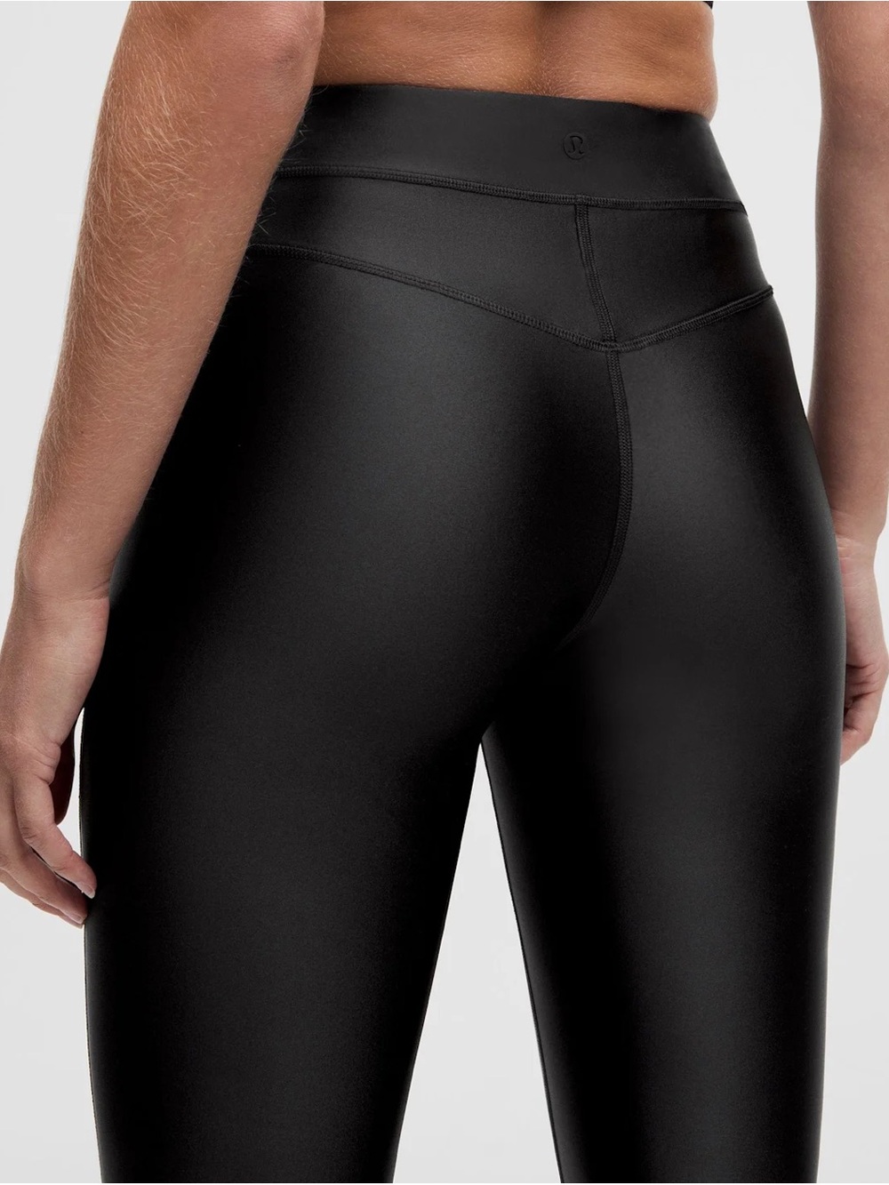 Lululemon Satin Shine High Rise 28” Leggings 8 Black New - Picture 4 of 7